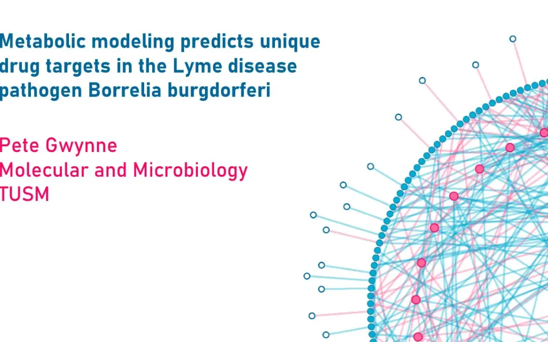 CIMAR Lecture: Developing narrow spectrum antibiotics for Lyme